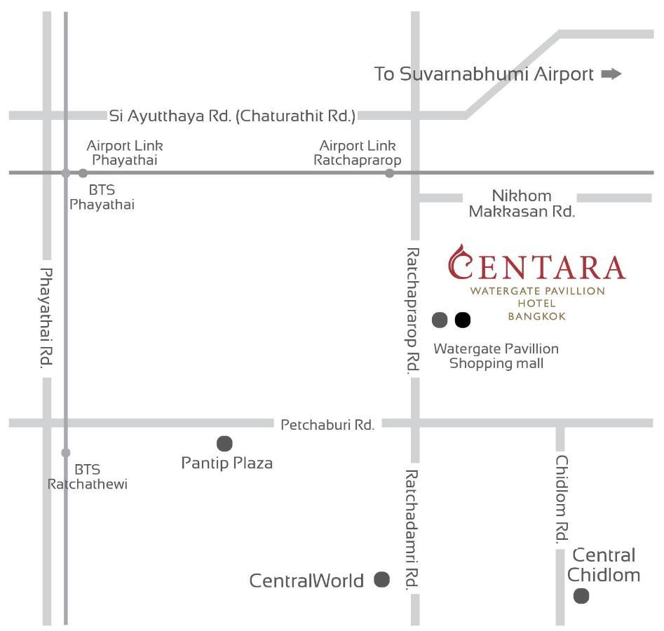 Centara Watergate Pavilion Hotel Bangkok Dış mekan fotoğraf